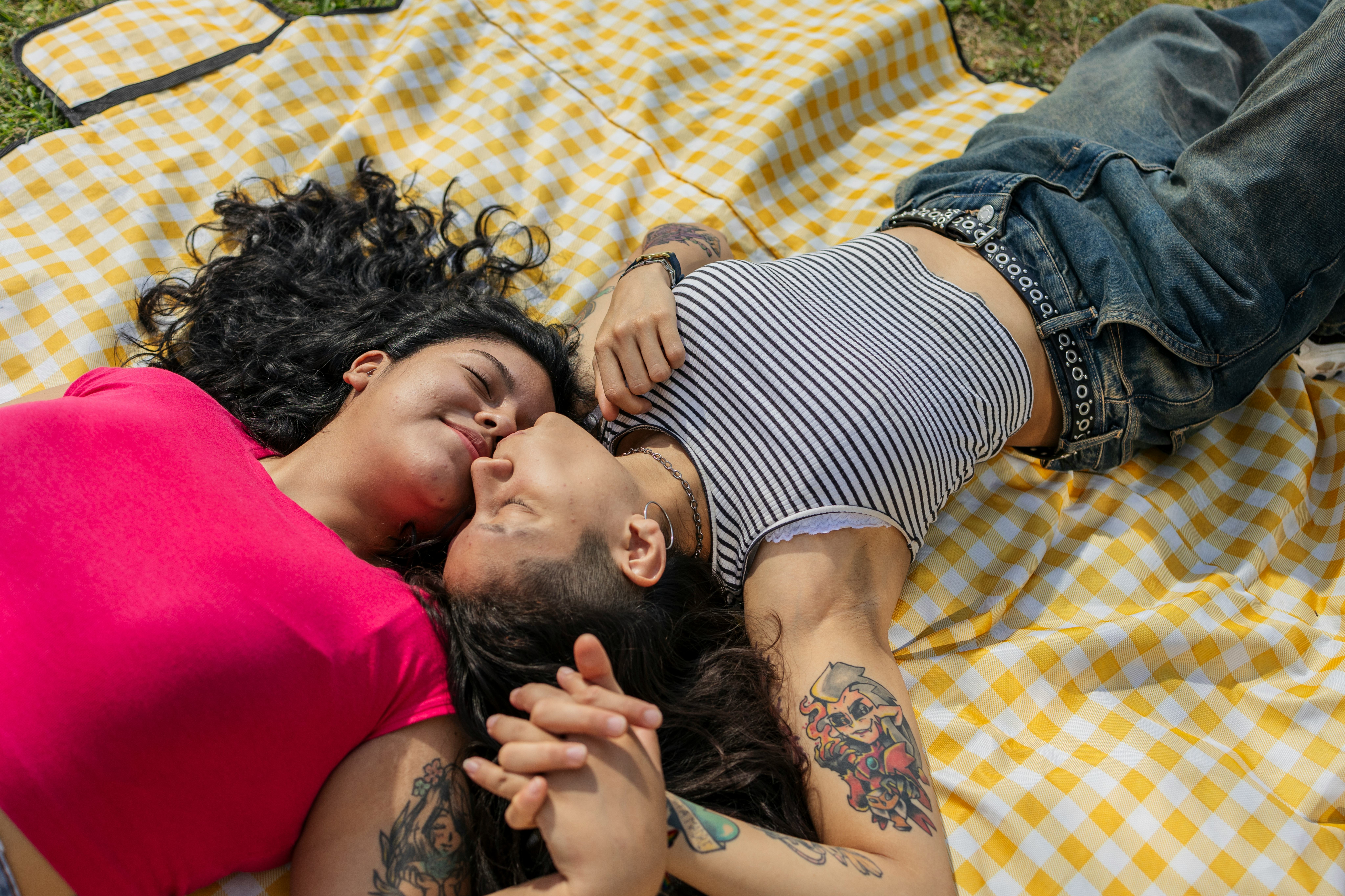 Talk to each other about your kissing preferences