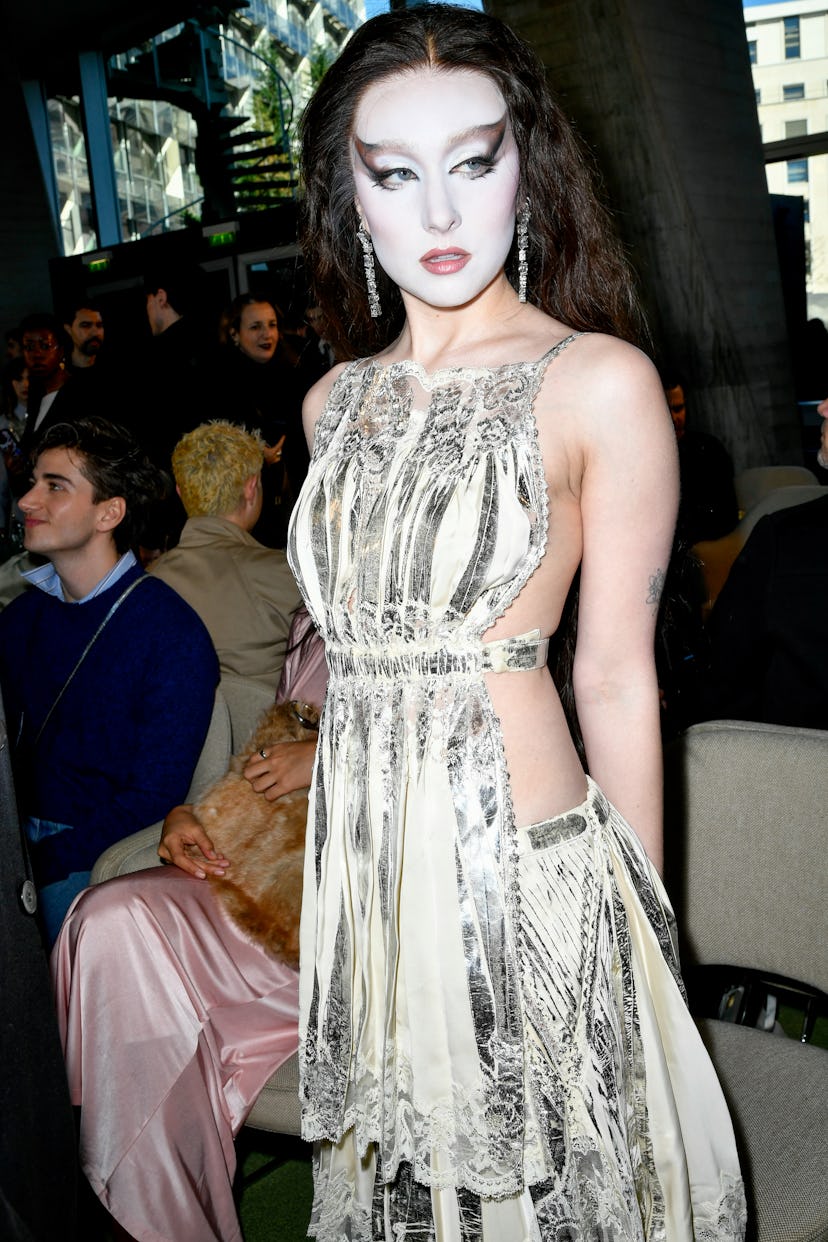 Chappell Roan at the Rabanne Fall RTW 2025 fashion show as part of Paris Fashion Week held at UNESCO...
