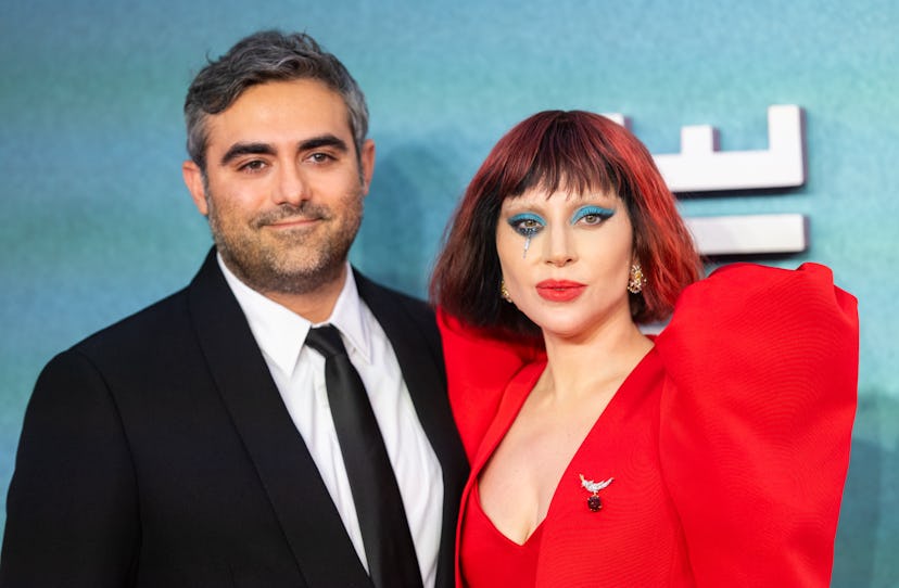 Lady Gaga and Michael Polansky attend the UK Premiere of “Joker Folie à Deux”