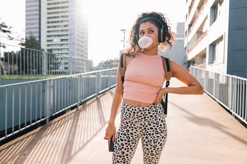 The benefits of listening to 2000s music while on a walk.