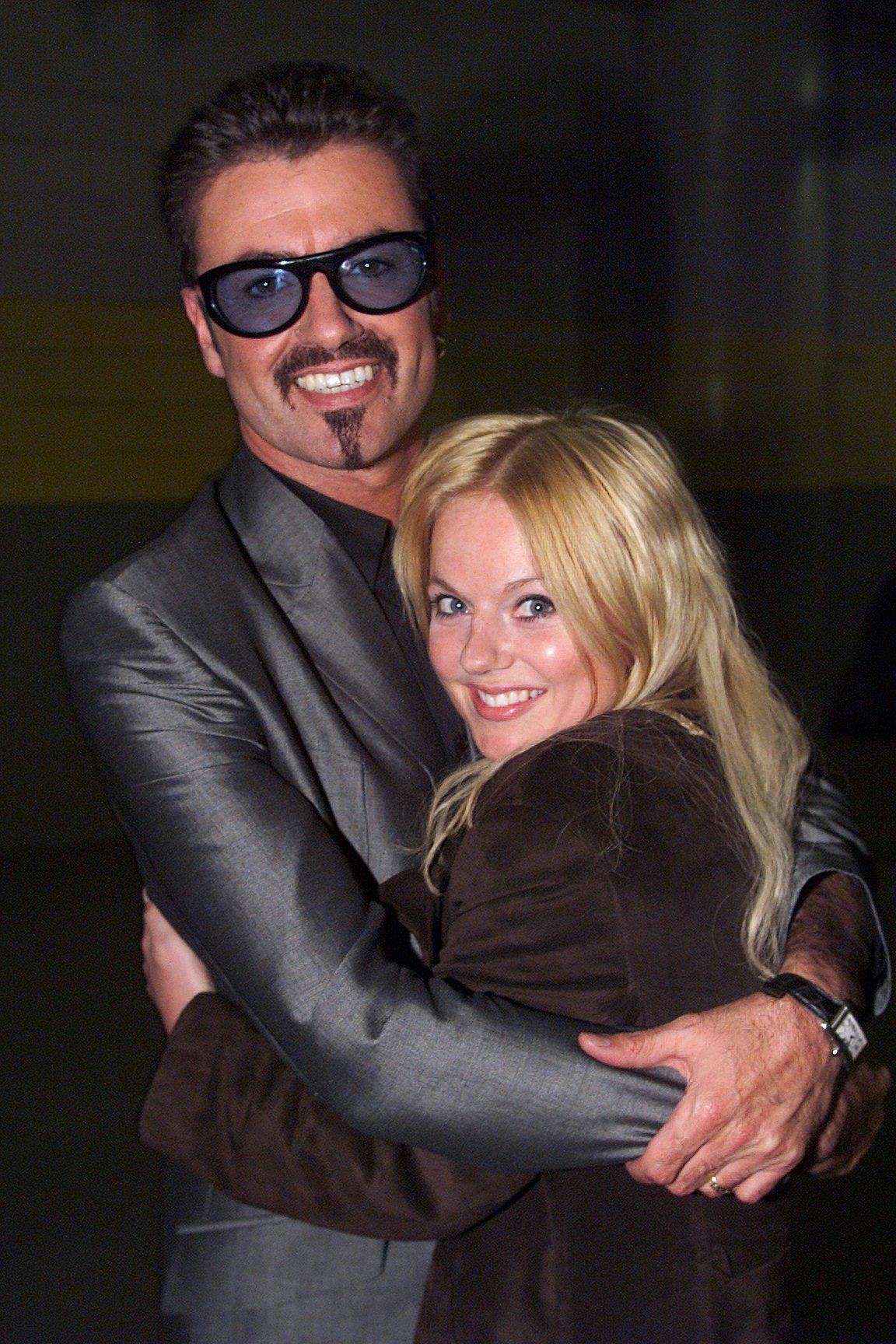 George Michael and Geri Halliwell during Equality Rocks Concert on April 29, 2000 at RFK Stadium in &hellip;