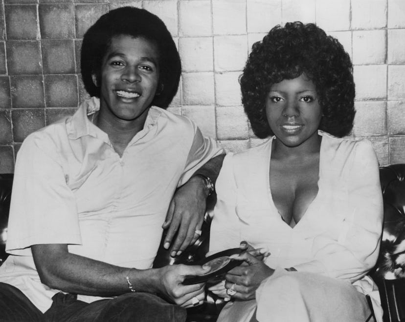 Gloria Gaynor and songwriter, musician and actor Clifton Davis
