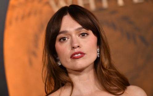 English actress Aimee Lou Wood attends the season three premiere of HBO's "The White Lotus" at Param...