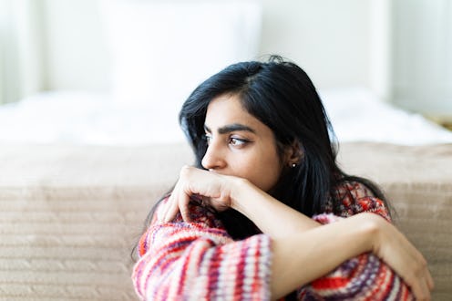Depressed woman