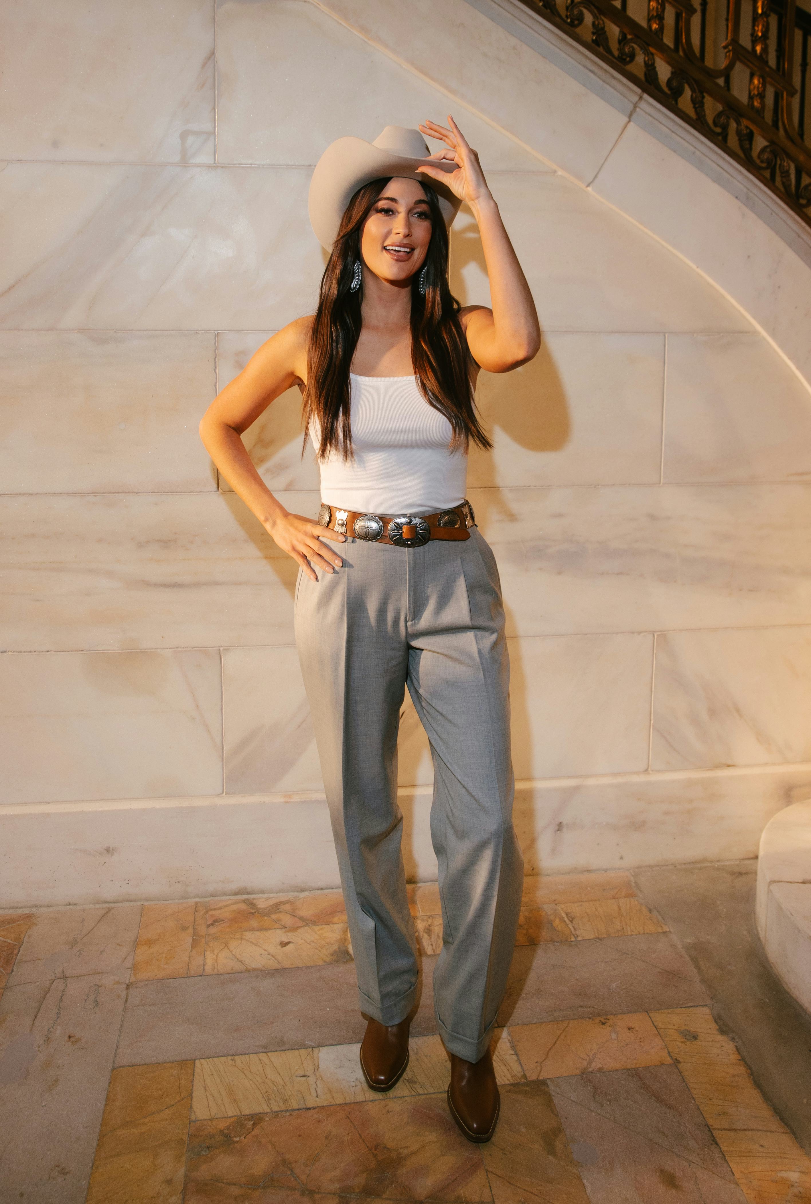 Kacey Musgraves at the Ralph Lauren Fall RTW 2025 fashion show held at the Jack Shainman Gallery on &hellip;