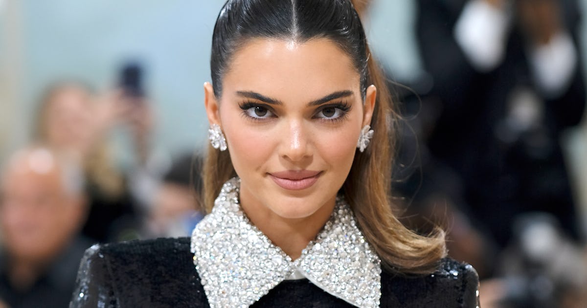 Kendall Jenner Wore The Tiniest Red Leather Shorts In Her Prada Campaign