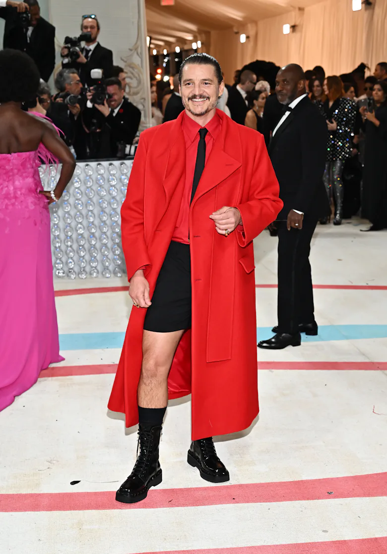 men in red dress Gay Man Wearing Makeup And Red Dress Photo (237997)