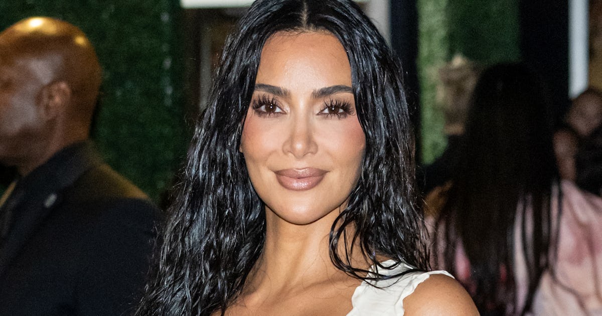 Kim K Played Dress-Up In SKIMS Undies, Bras, & Nude Bodysuits At The LA Pop-Up