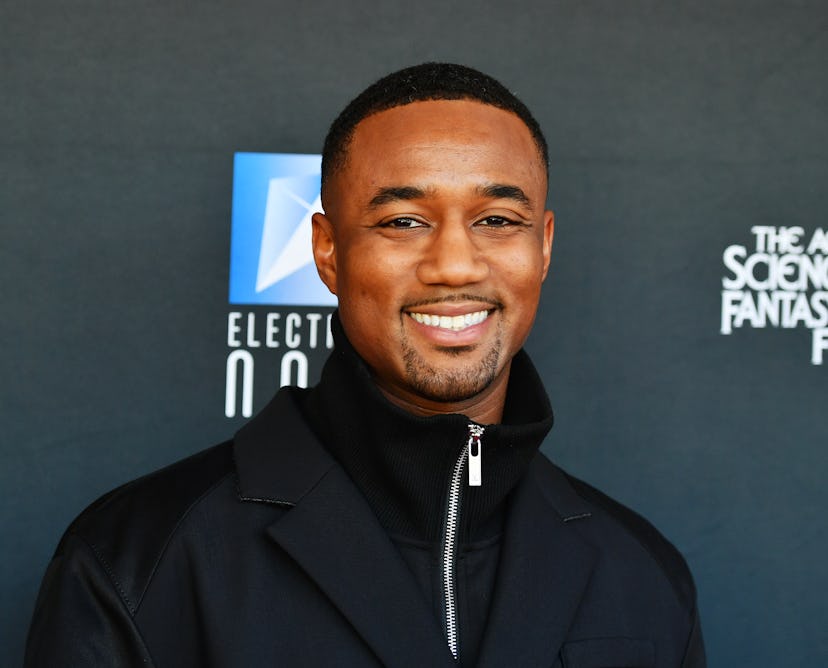 Jessie T. Usher at The 52nd Annual Saturn Awards at The Hilton Universal City Hotel on February 02, …