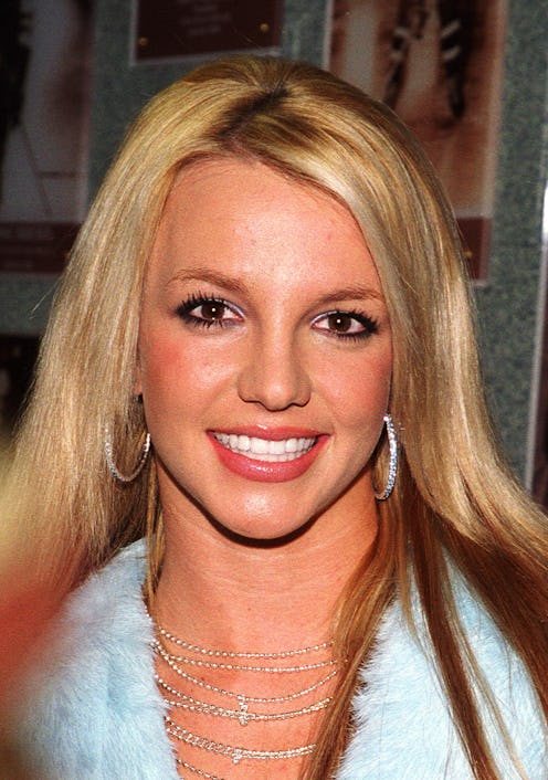 Britney Spears back stage at Z100's Jingle Ball.
