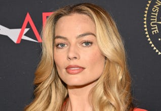 Margot Robbie high-waisted pastel bikini Easter