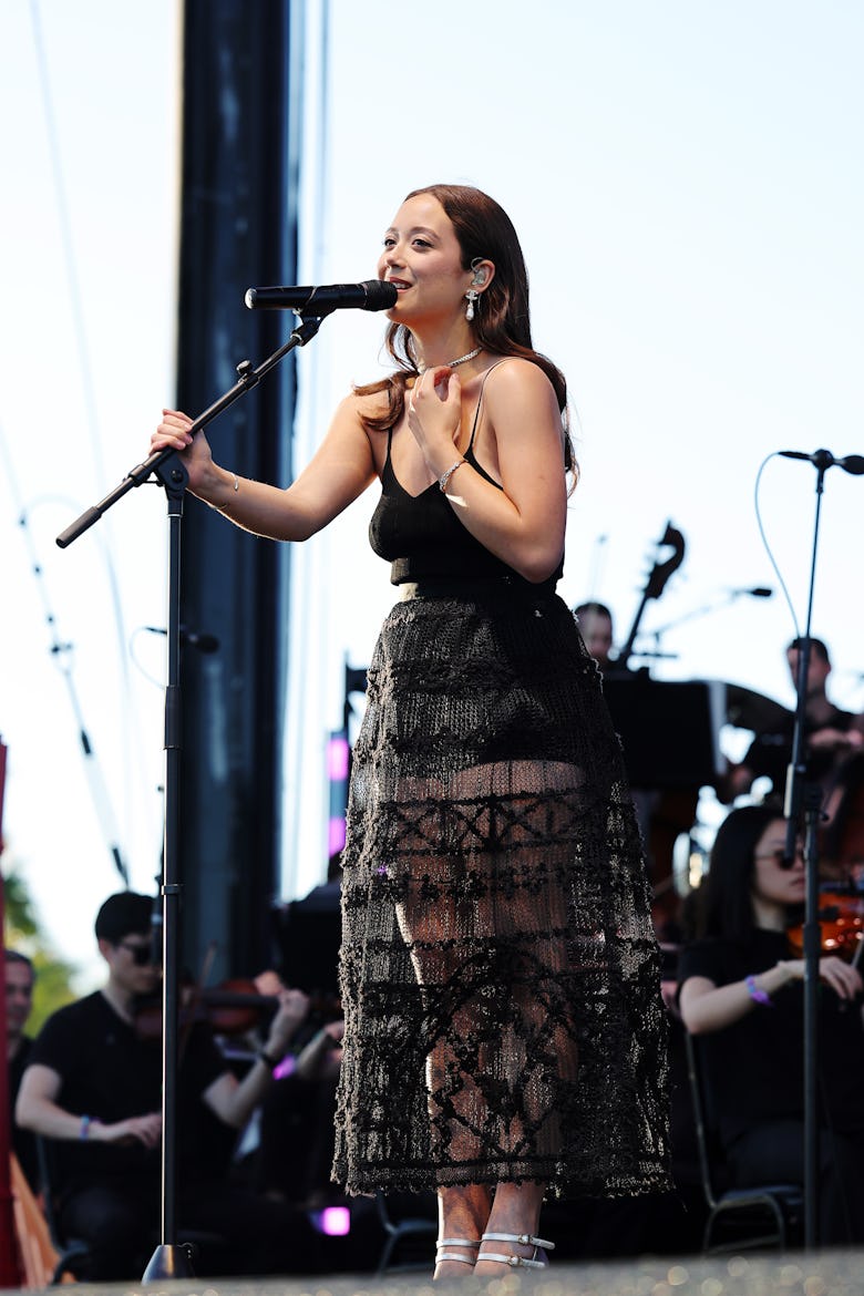 Laufey performs with Gustavo Dudamel & LA Phil at the Coachella Stage