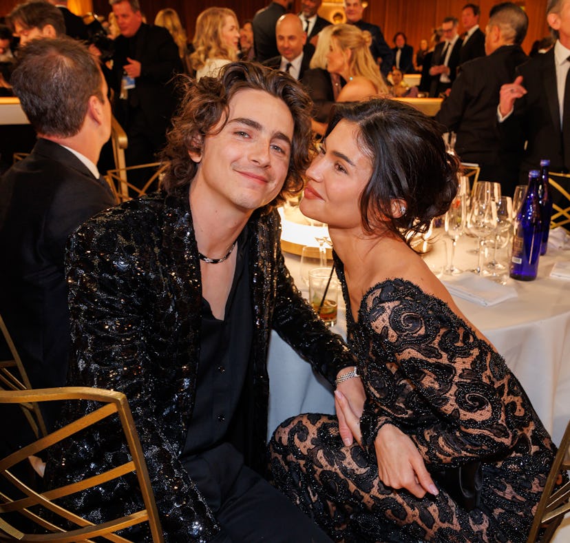 Timothée Chalamet and Kylie Jenner