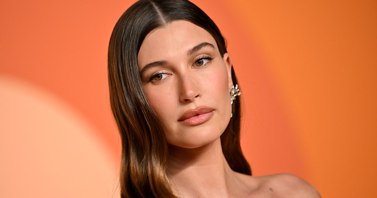Hailey Bieber Paired Her Leg-Baring Dress With This Elegant Ankle Accessory