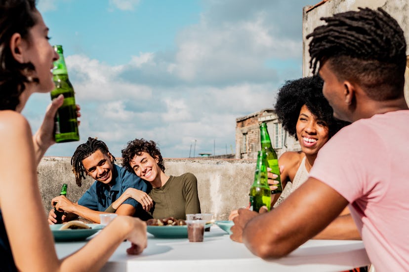 Air signs would have a good time at a party.