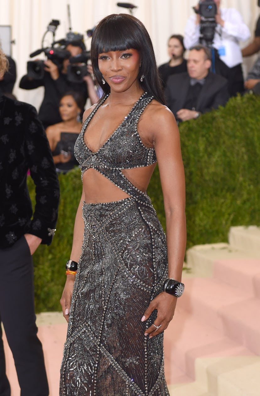 Naomi Campbell arrives for the "Manus x Machina: Fashion In An Age Of Technology" Costume Institute ...