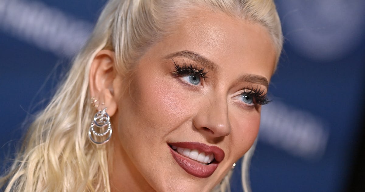 Christina Aguilera Exposed Her Thong & Wore A Sheer Dress In Sexy Pics