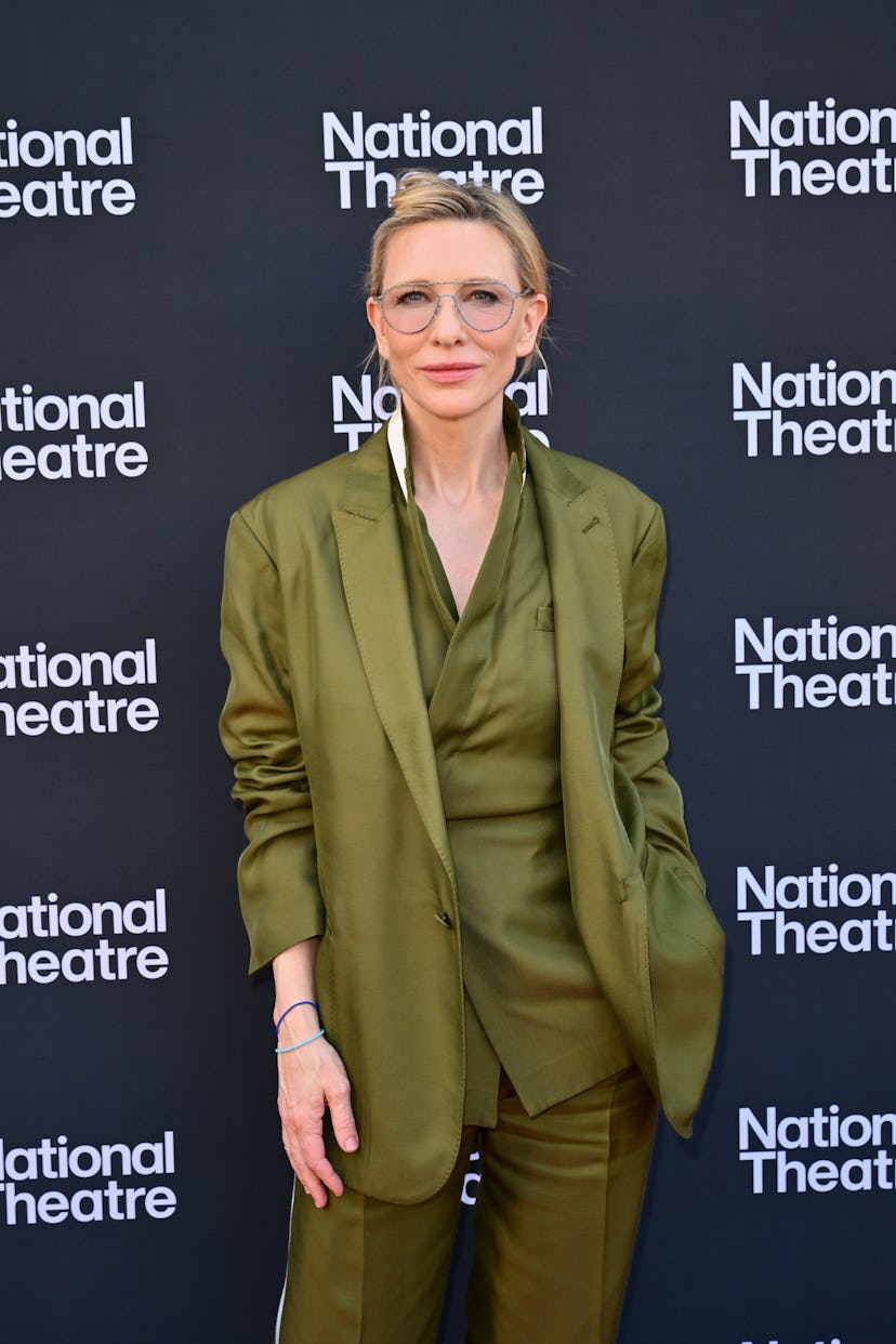 Cate Blanchett attends The National Theatre 2025 Season Launch at The Max Rayne Centre, National The...