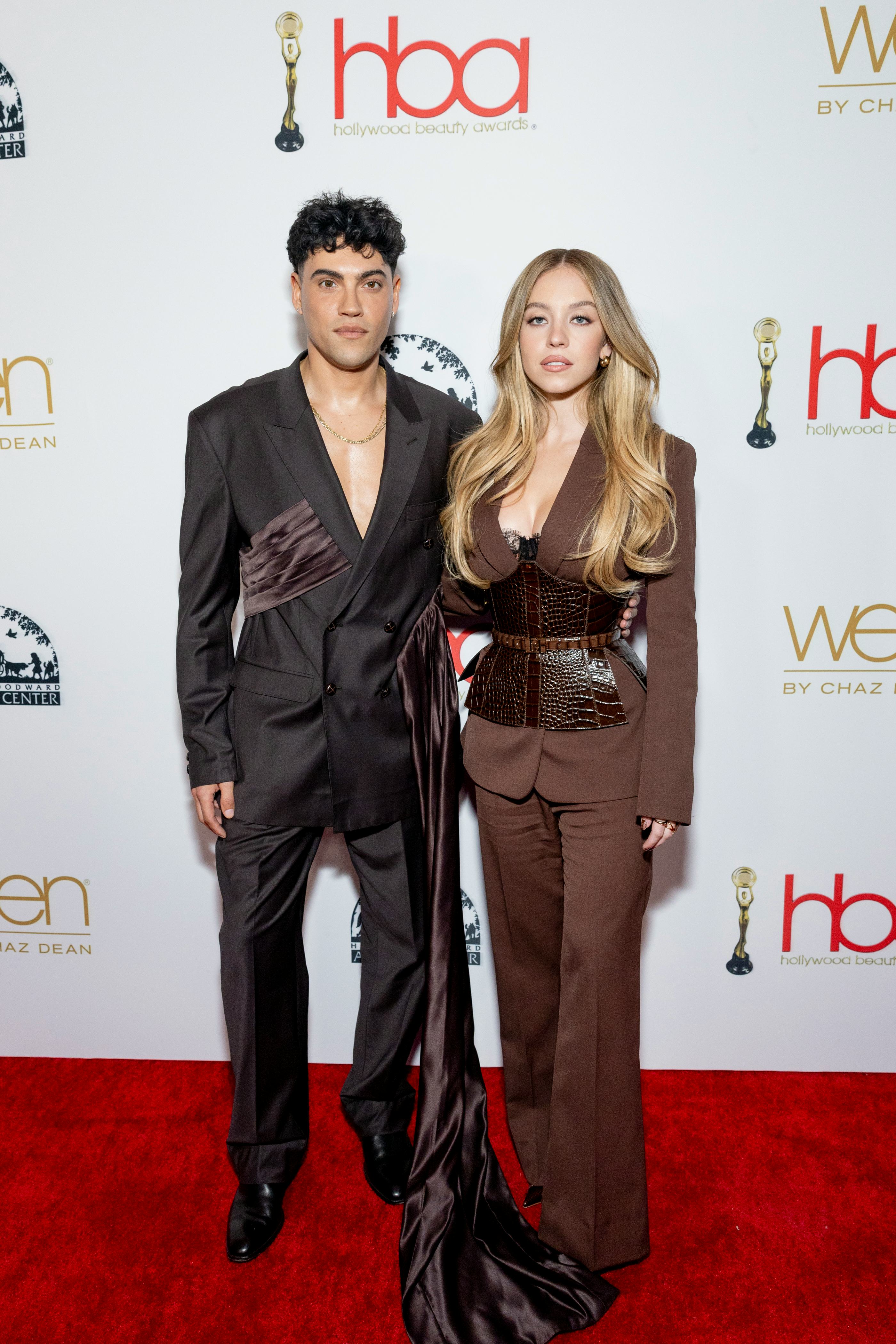 Glen Oropeza and Sydney Sweeney attend the 10th annual Hollywood Beauty Awards at Avalon Hollywood &amp;&hellip;