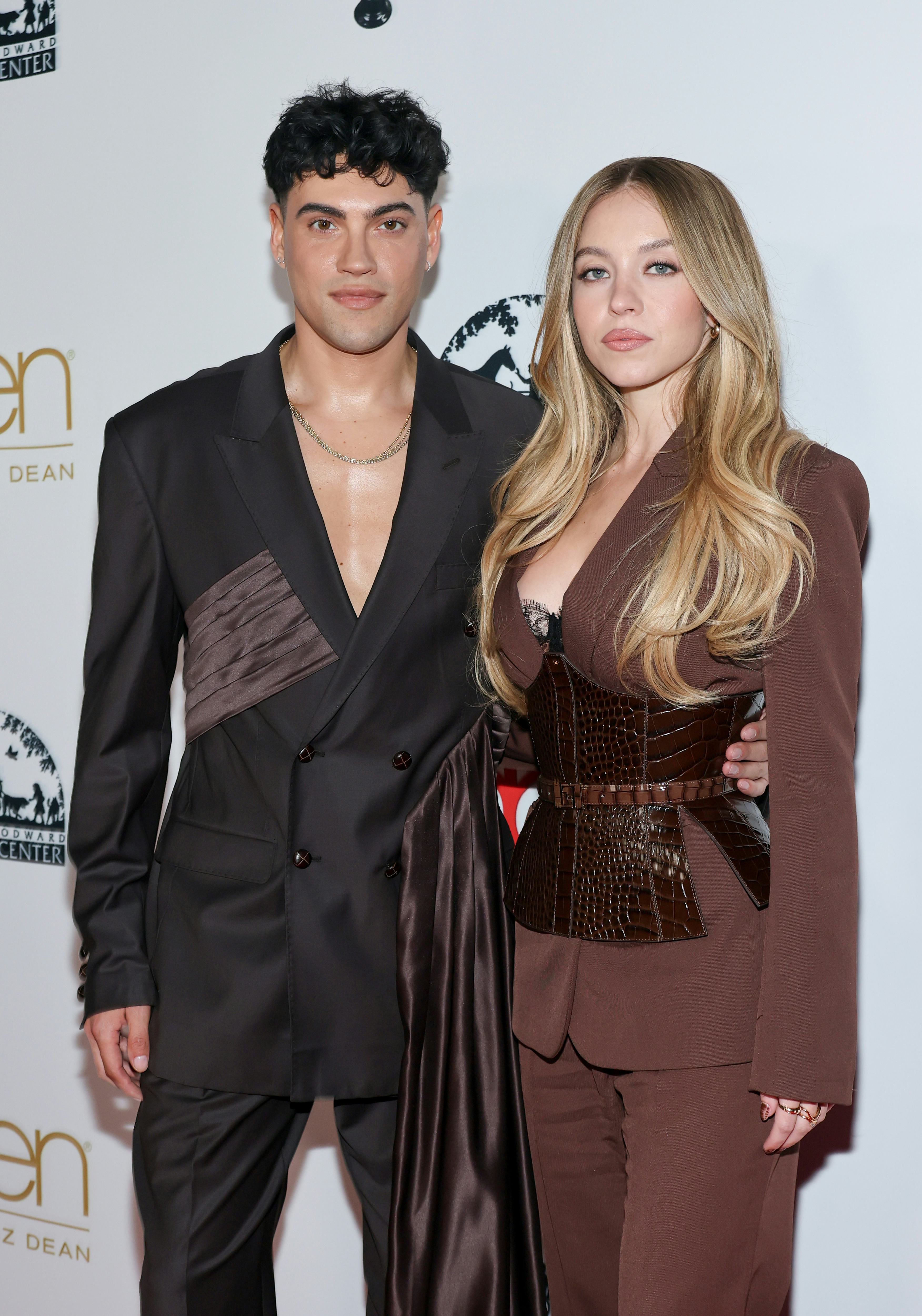 Glen Oropeza and Sydney Sweeney attend the 10th annual Hollywood Beauty Awards at Avalon Hollywood &amp;&hellip;