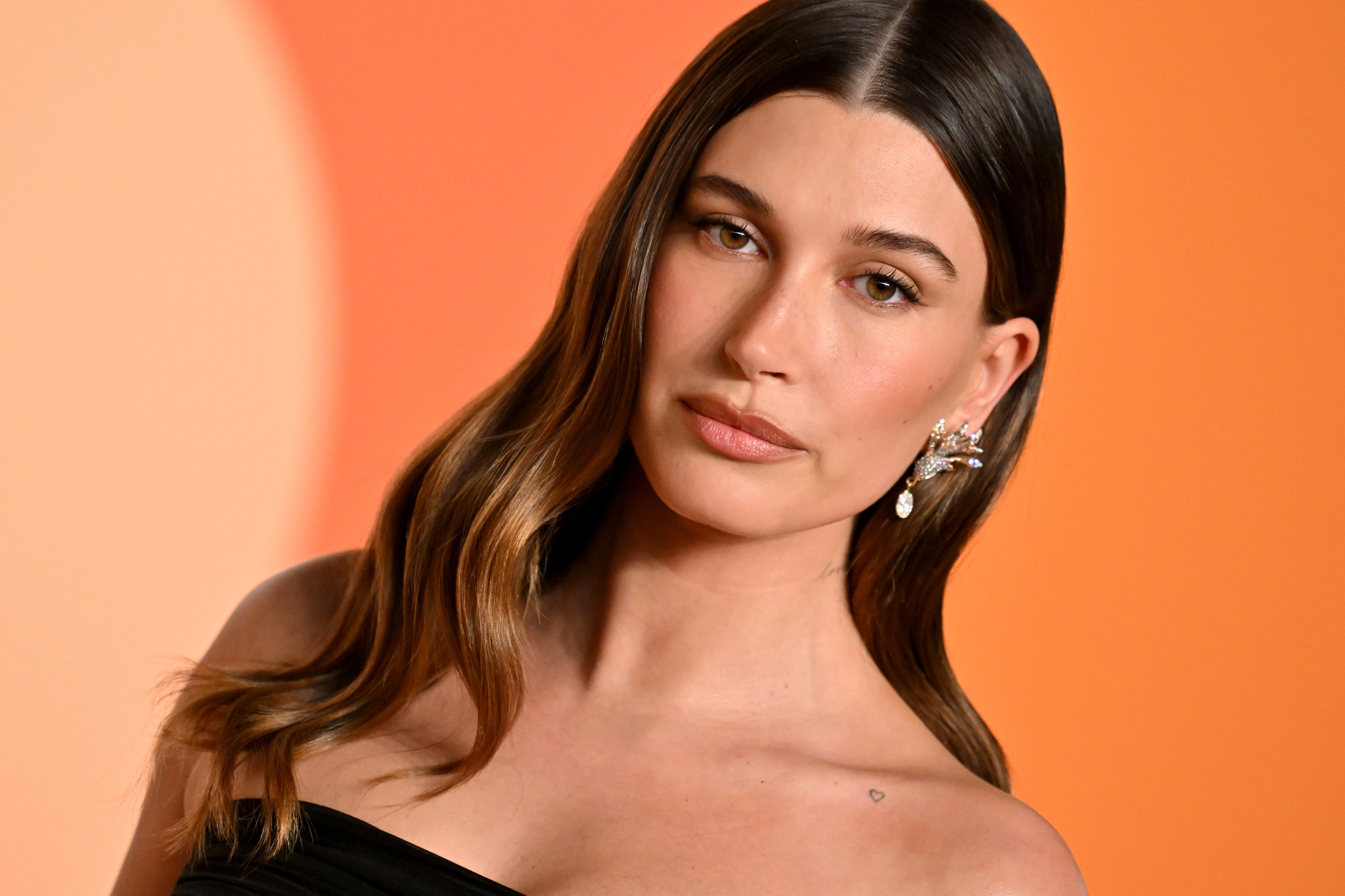 princess polly baby blue dress Decoding Hailey Bieber's street style uniform