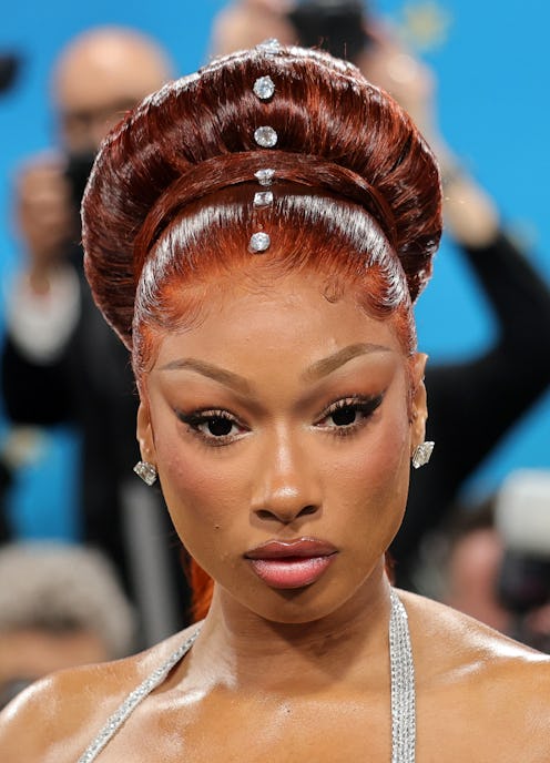 Megan Thee Stallion's LBD flaunted major underboob.