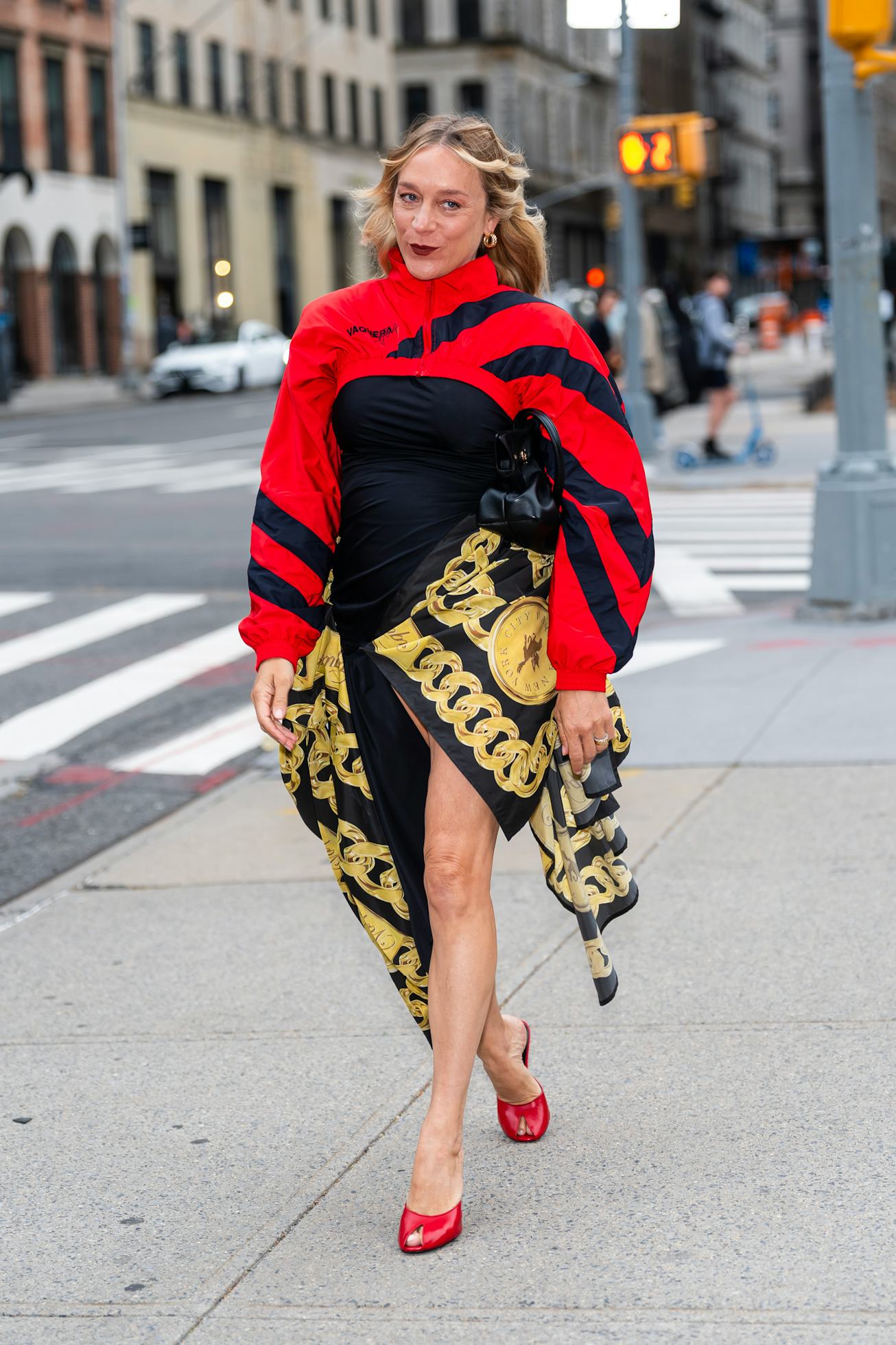 NEW YORK, NEW YORK - APRIL 22: Chloe Sevigny attends a screening for 'Magic Farm' at the Roxy Hotel ...