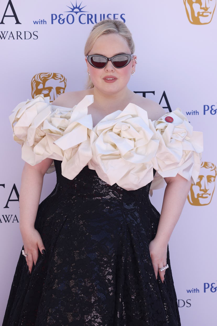 Nicola Coughlan attends the 2025 BAFTA Television Awards with P&O Cruises at The Royal Festival Hall...