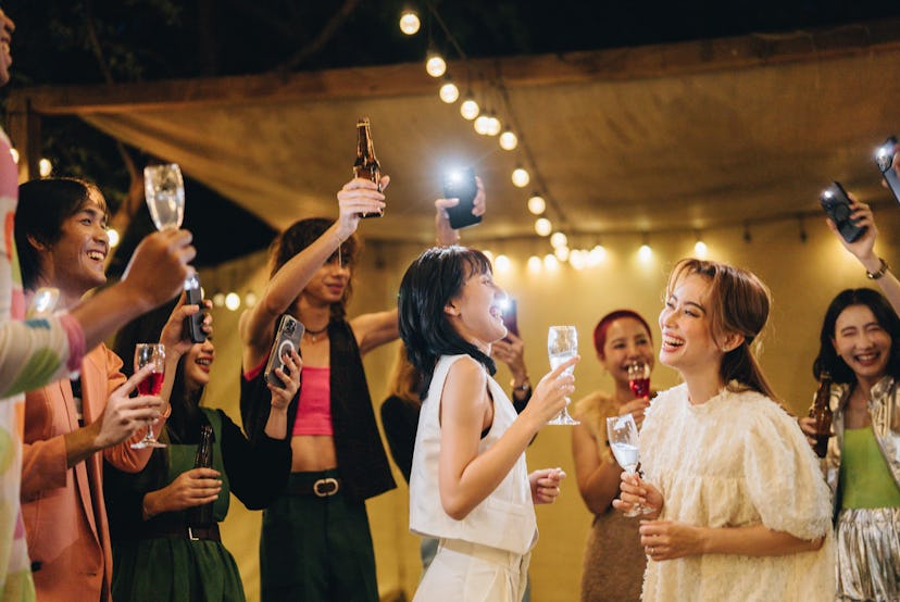 An Aries might show up to a wedding in white.