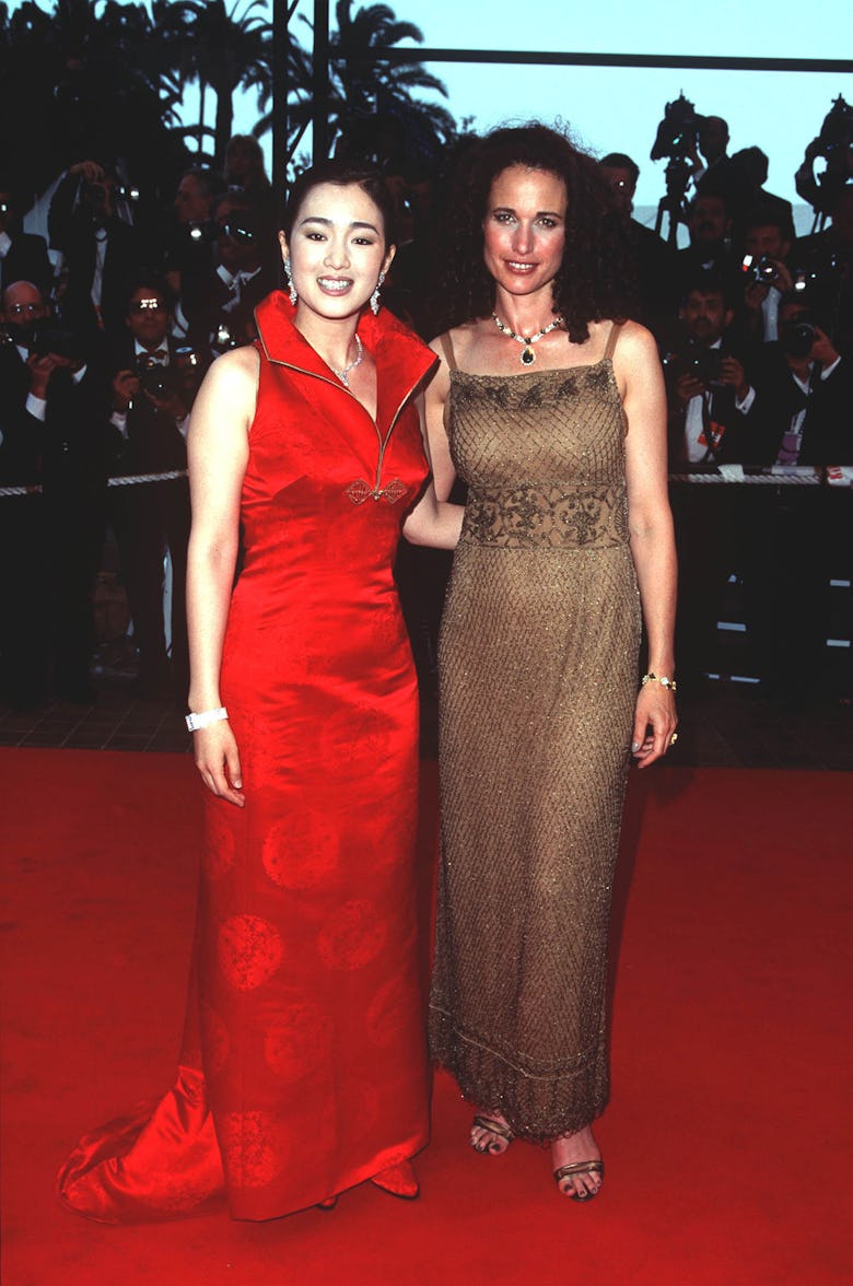 andie macdowell gong li