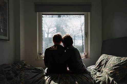 couple at the window