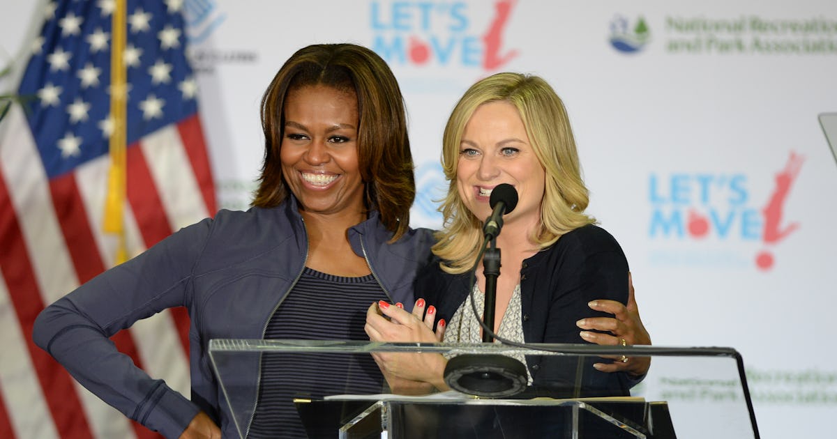 Amy Poehler Had An Embarrassing Reaction To Meeting Michelle Obama