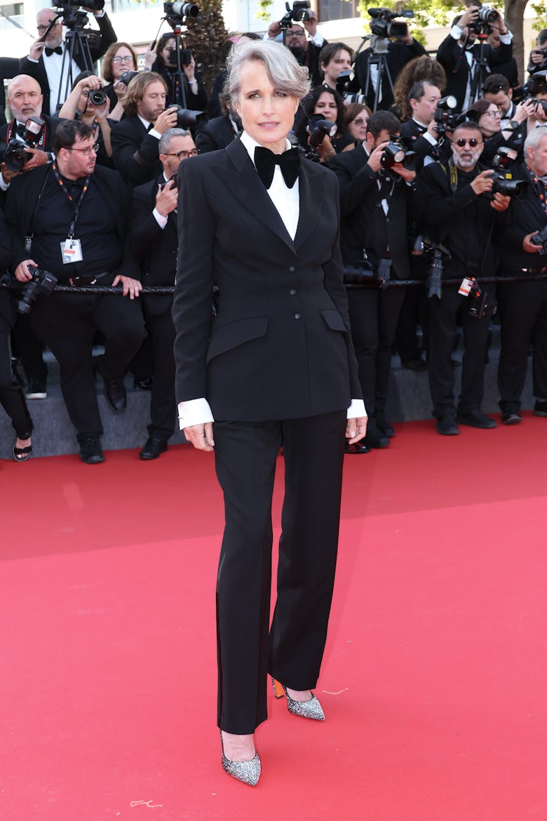 Andie MacDowell attends the "Mission Impossible - The Final Reckoning" red carpet at the 78th annual...