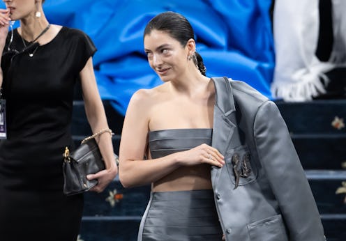 Lorde attends the 2025 Met Gala celebrating "Superfine: Tailoring Black Style" at Metropolitan Museu...