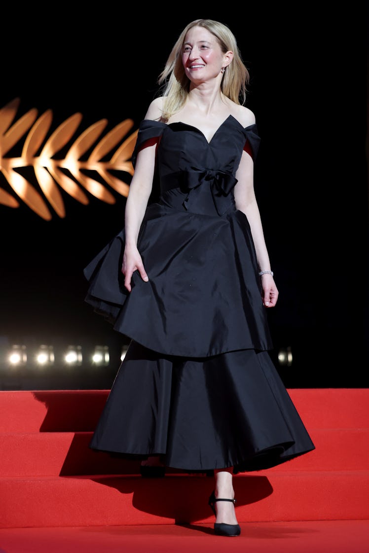CANNES, FRANCE - MAY 13: Jury Member Alba Rohrwacher walks onstage during the opening ceremony at th...