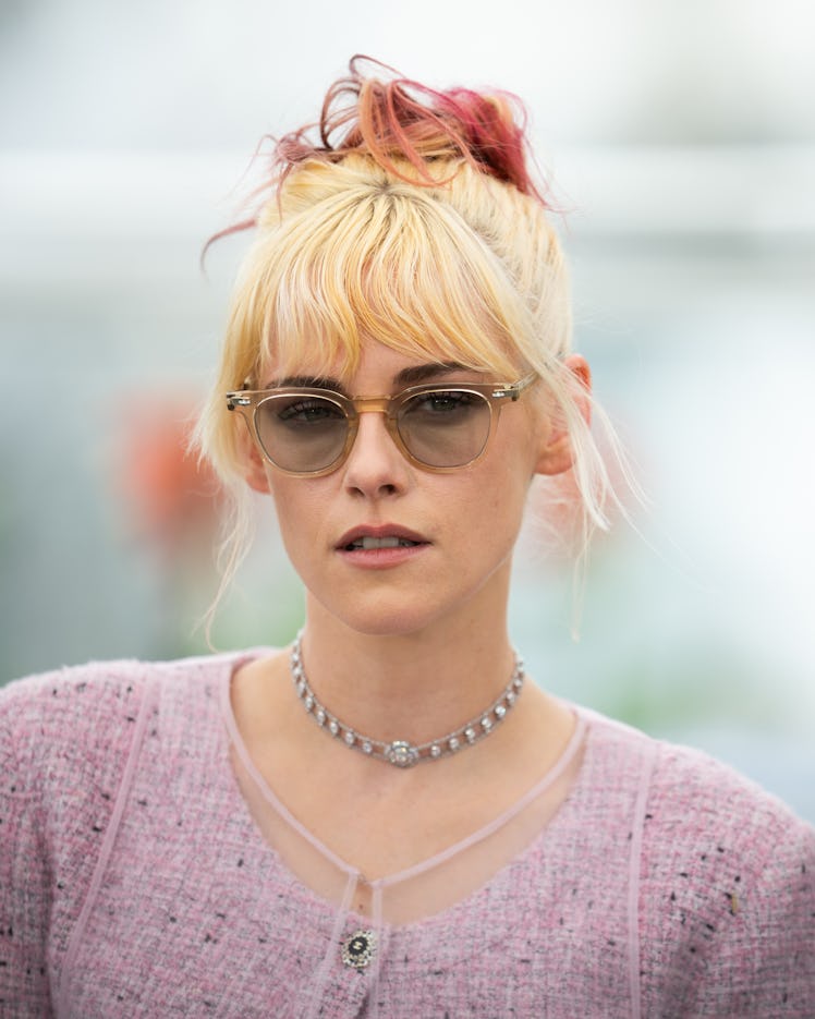 CANNES, FRANCE - MAY 16: Kristen Stewart during "The Chronology of Water" photocall at the 78th annu...
