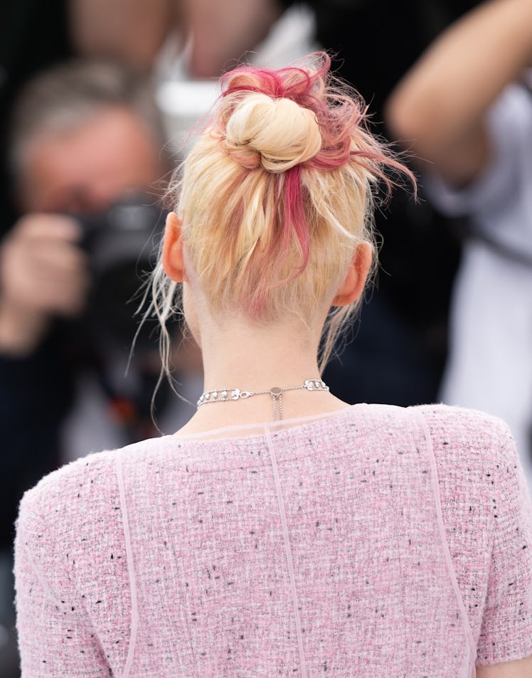 CANNES, FRANCE - MAY 16: Kristen Stewart during "The Chronology of Water" photocall at the 78th annu...