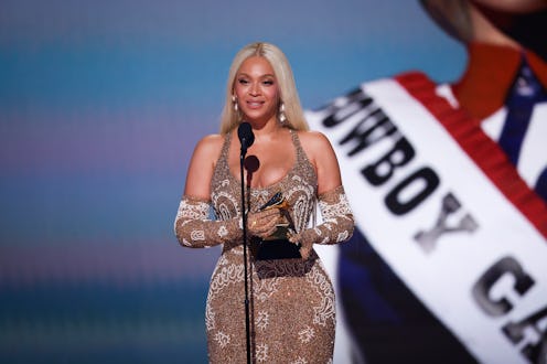 LOS ANGELES - FEBRUARY 2: Beyoncé at The 67th Annual Grammy Awards, airing live from Crypto.com Aren...