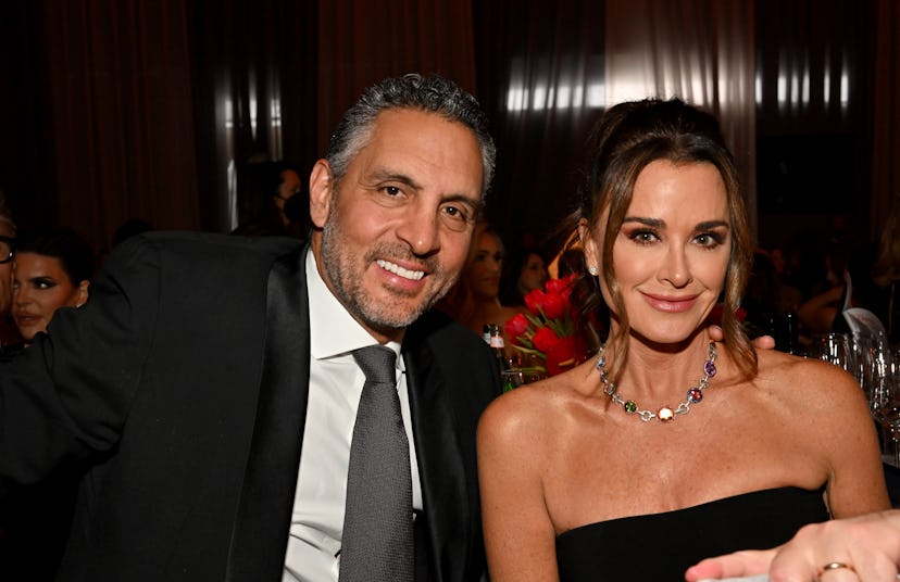 A psychic made a vague but correct guess about Kyle Richards' love life.