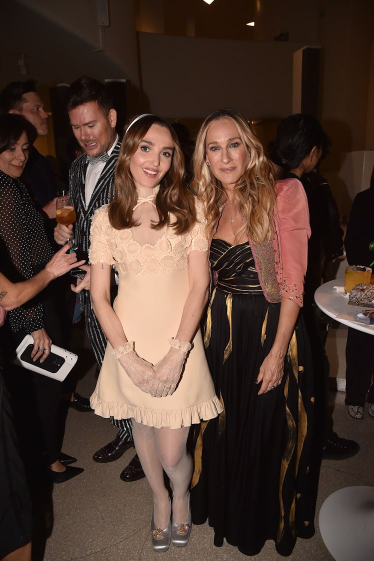 NEW YORK, NY - MAY 1: Chloe Fineman and Sarah Jessica Parker attend Cultured Magazine's The Cult 100...