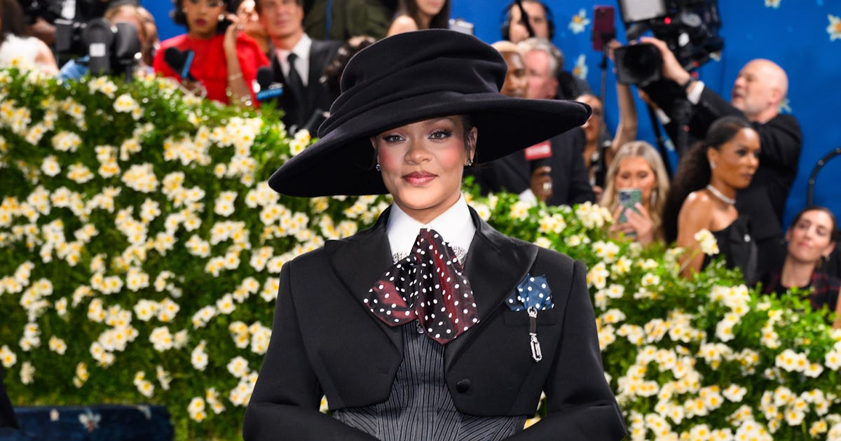 Rihanna Flaunted Her Baby Bump In A Cutout Dress
