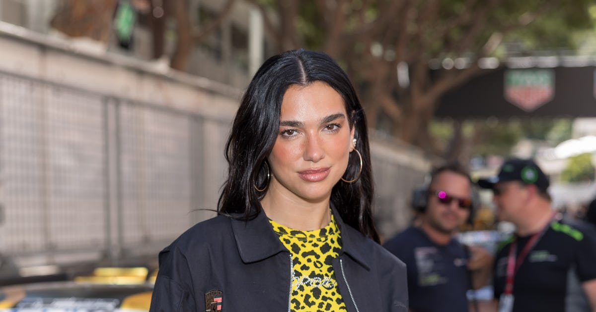 Dua Lipa's Teeny-Tiny String Bikini Had An Edgy Detail