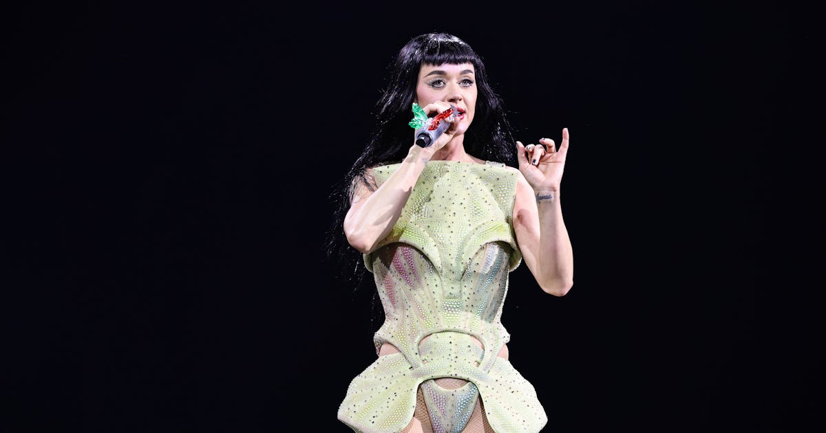 Katy Perry Handled A Wardrobe Malfunction On Tour Like A Pro