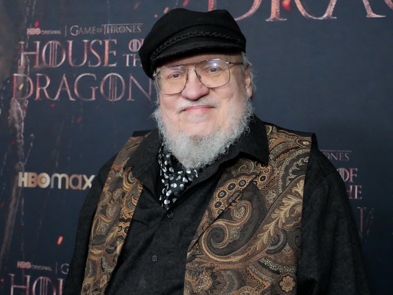 LOS ANGELES, CALIFORNIA - MARCH 07: George R.R.
Martin attends HBO's "House of the Dragon" FYC Scree...
