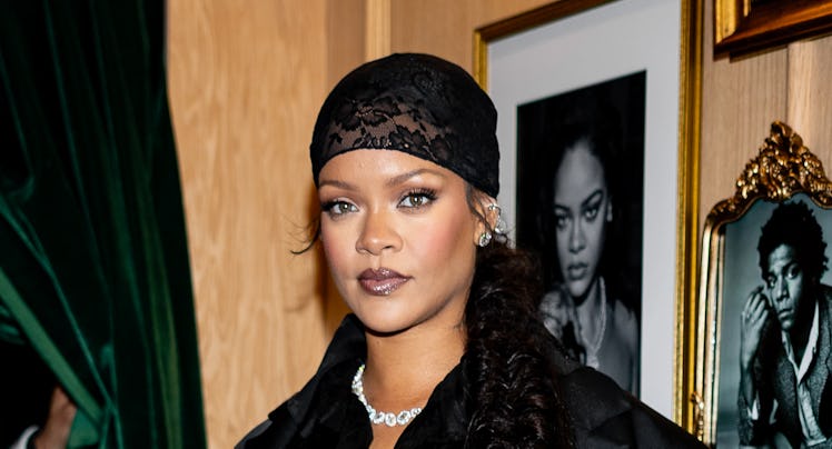 NEW YORK, NEW YORK - MAY 05: Rihanna is seen at the A$AP Rocky x Ray Ban Met Gala After Party on May...