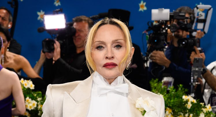 Madonna attending the Metropolitan Museum of Art Costume Institute Benefit Gala 2025 in New York, US...