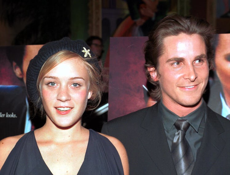 (Original Caption) Chloe Sevigny and Christian Bale, who star in the film. (Photo by Steve Azzara/Co...