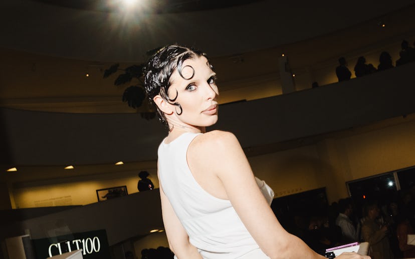 Julia Fox at Valentino Celebrates the CULT100 held at the Guggenheim at Guggenheim Museum on May 01,...