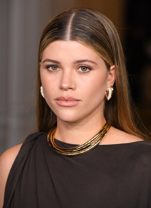 Sofia Richie Grainge blue dress