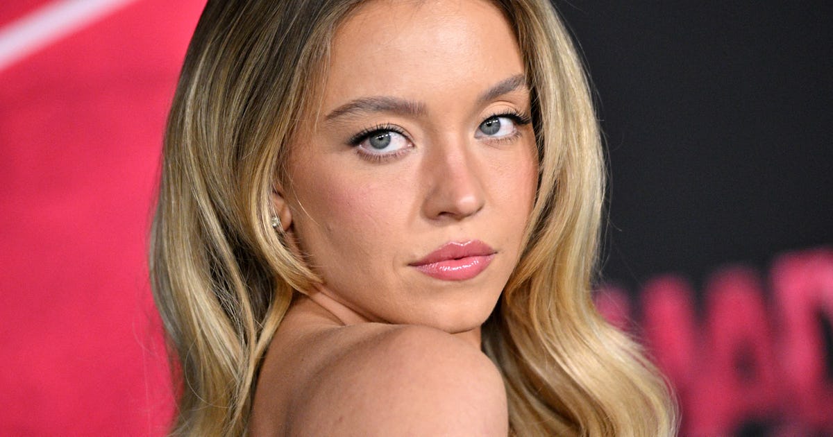 Sydney Sweeney Sparkled In A Cleavage-Baring Miu Miu To Promote 'Echo Valley'